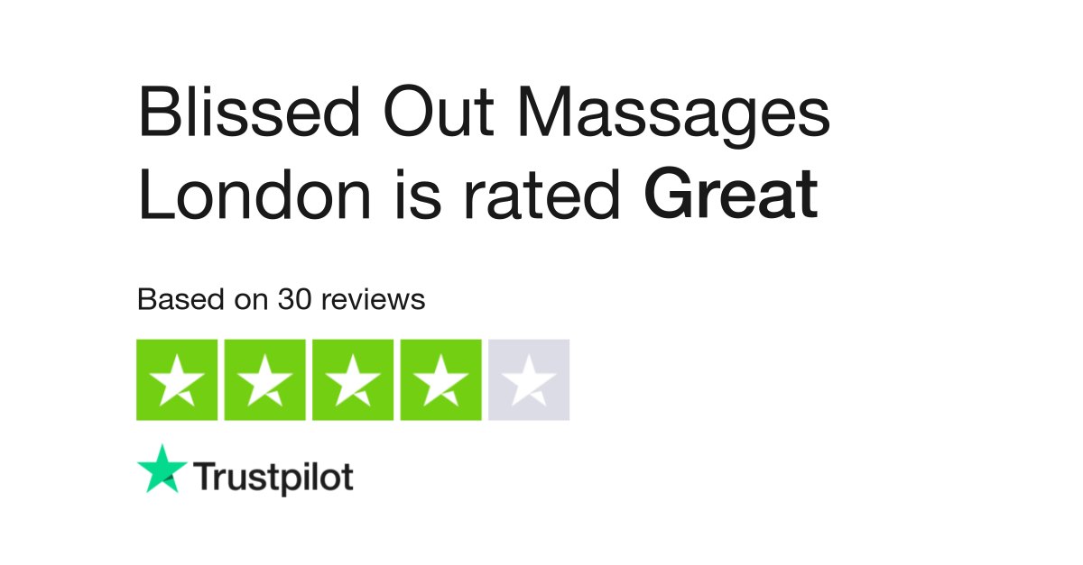 Blissed Out Massages London Reviews  Read Customer Service Reviews of  blissedoutltd.co.uk