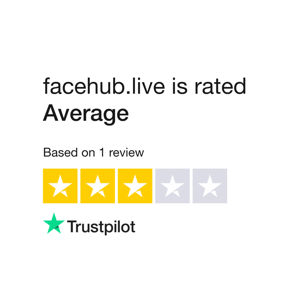 facehub.live Reviews | Read Customer Service Reviews of facehub.live