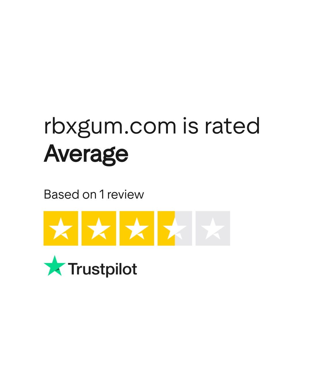 rbxgum.com Reviews  Read Customer Service Reviews of www.rbxgum.com