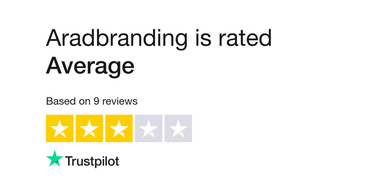 Aradbranding Reviews  Read Customer Service Reviews of aradbranding.com