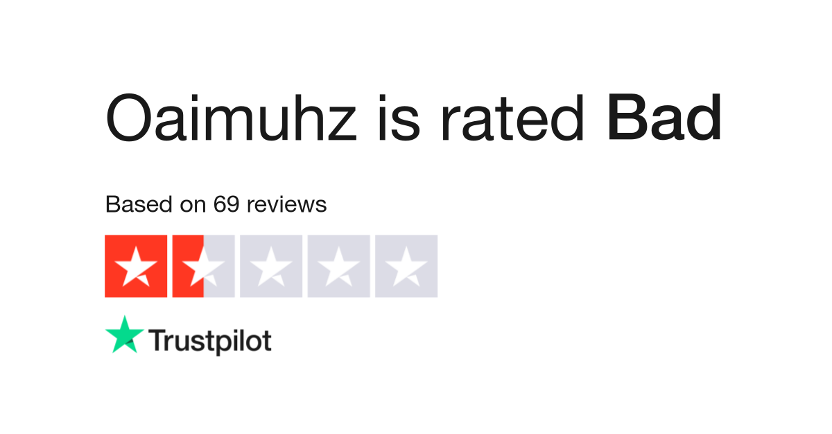 Oaimuhz Reviews  Read Customer Service Reviews of oaimuhz.com
