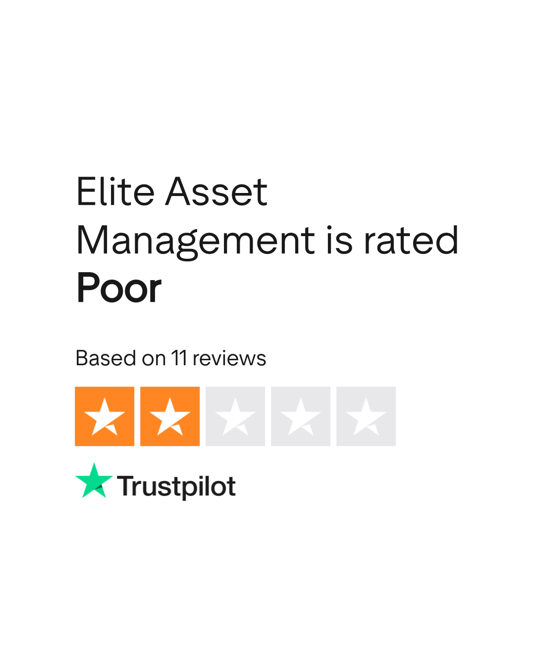 Elite Asset Management Reviews | Read Customer Service Reviews of  eliteassetmanagement.com