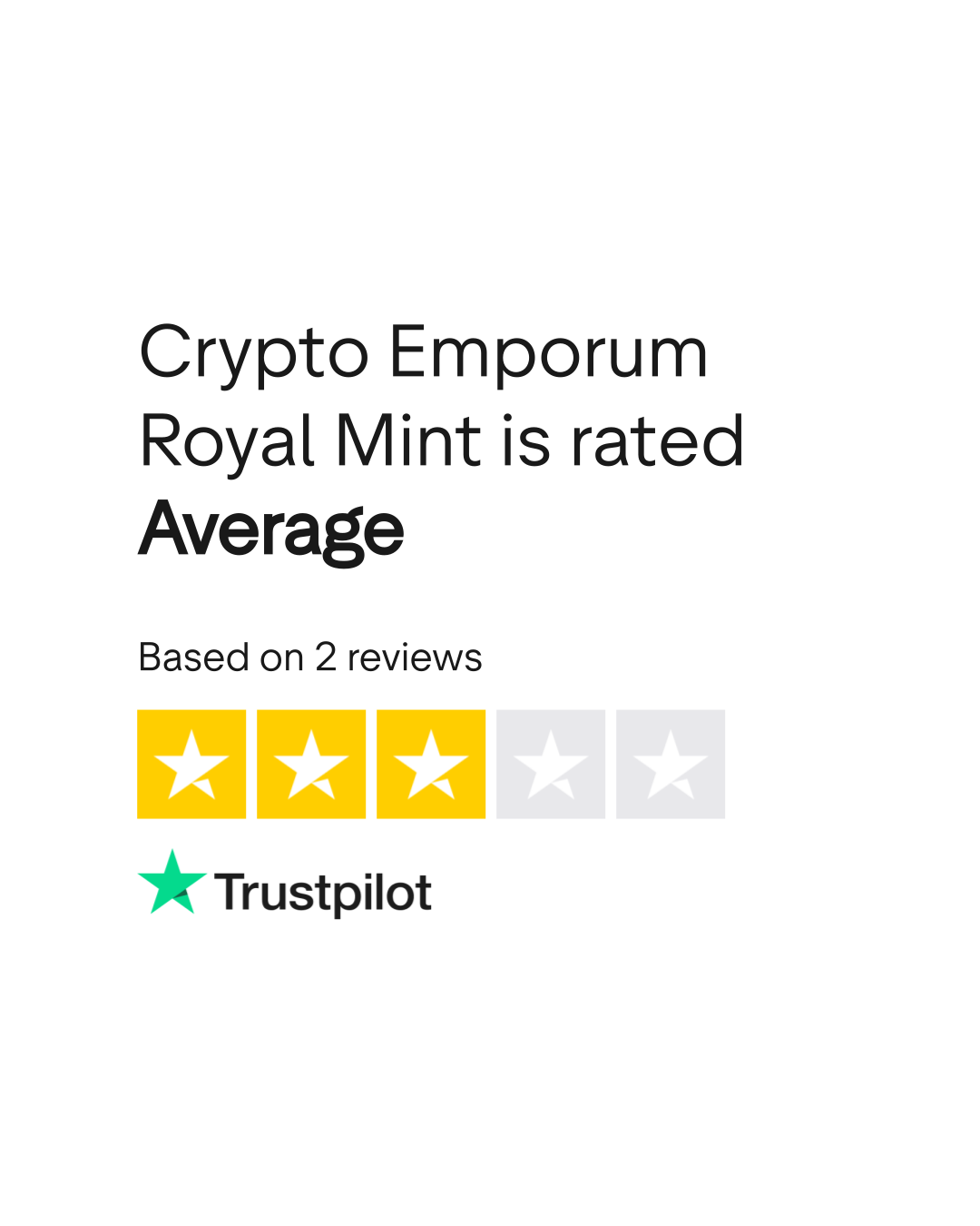Crypto Emporum Royal Mint Reviews | Read Customer Service Reviews of crypto -luxury.shop