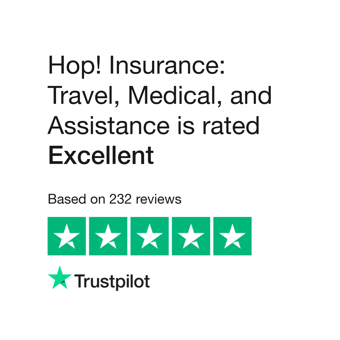 Hop! Insurance Travel, Medical, and Assistance Reviews Read Customer