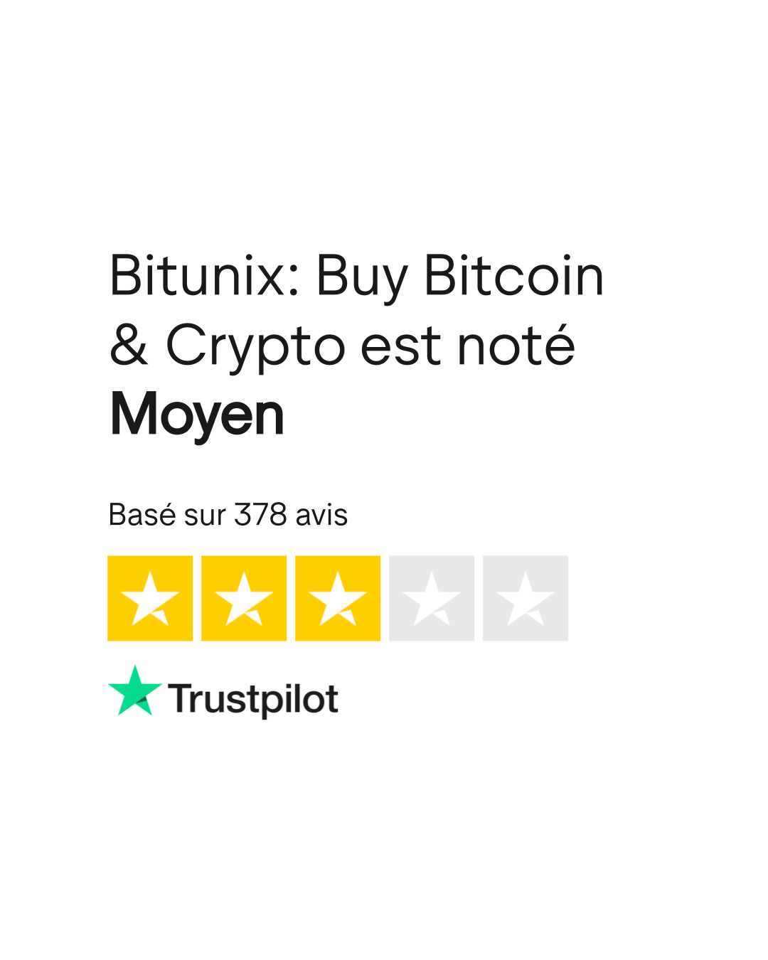 Avis de Bitunix: Buy Bitcoin & Crypto | Lisez les avis marchands de  bitunix.com
