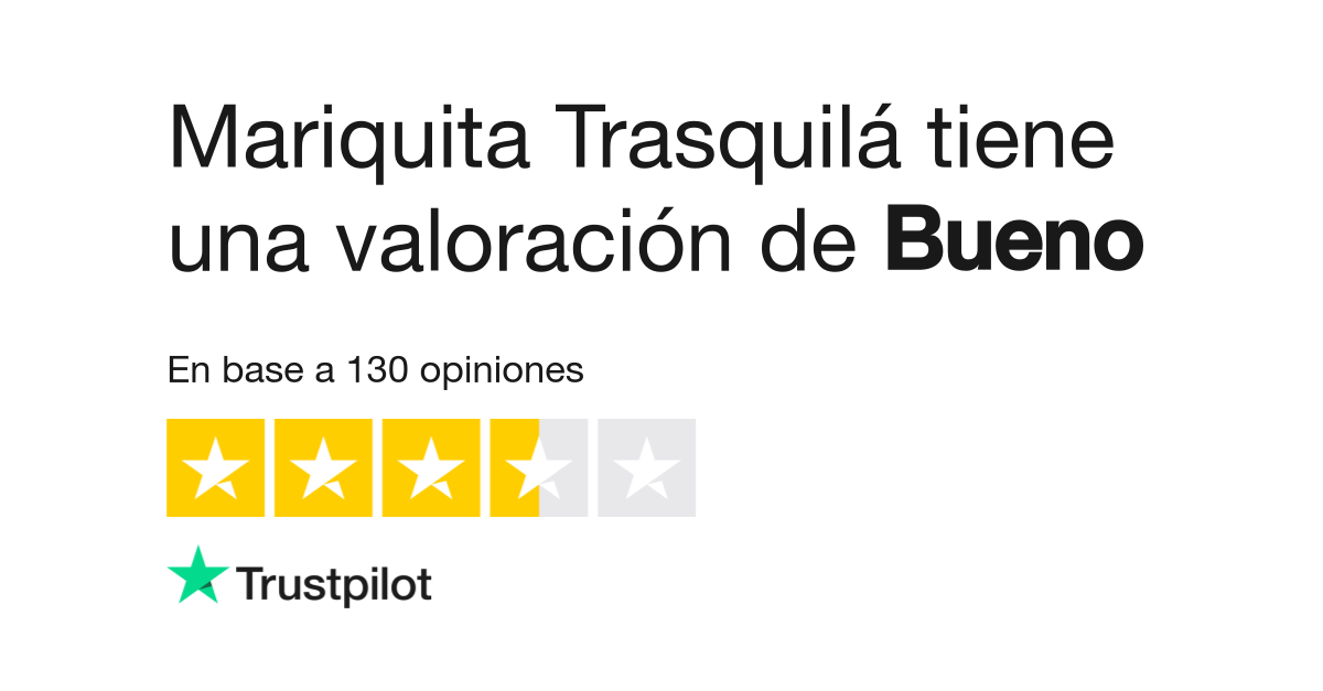 Opiniones discount mariquita trasquila