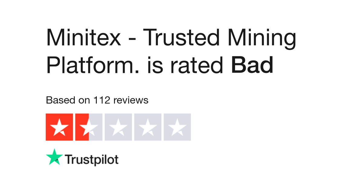 Minitex - Trusted Mining Platform. Reviews | Read Customer Service ...