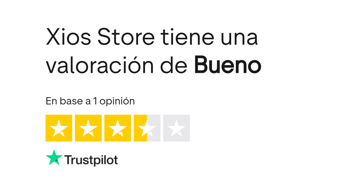 Opiniones sobre Xios Store Lee las opiniones sobre el servicio de