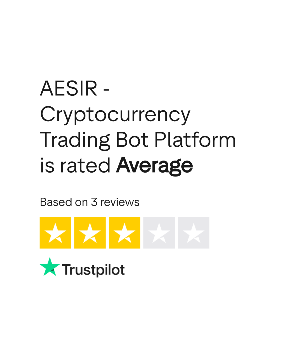 AESIR - Cryptocurrency Trading Bot Platform Reviews | Read Customer Service  Reviews of aesircrypto.com