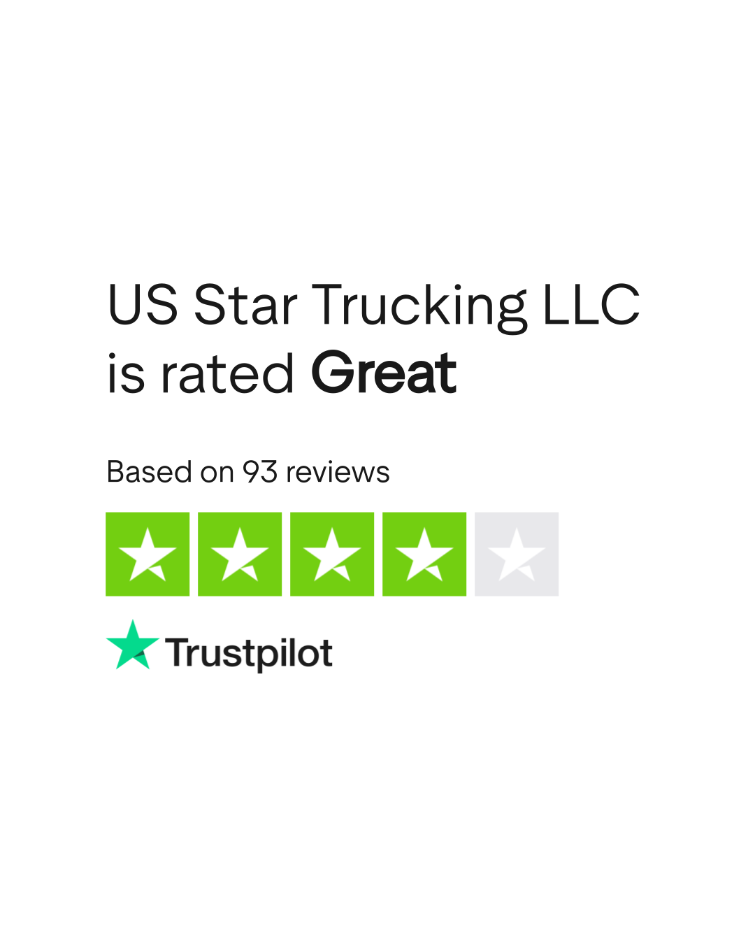 US Star Trucking LLC Reviews Read Customer Service Reviews of