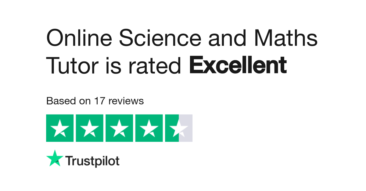 Online Science and Maths Tutor Reviews | Read Customer Service Reviews ...