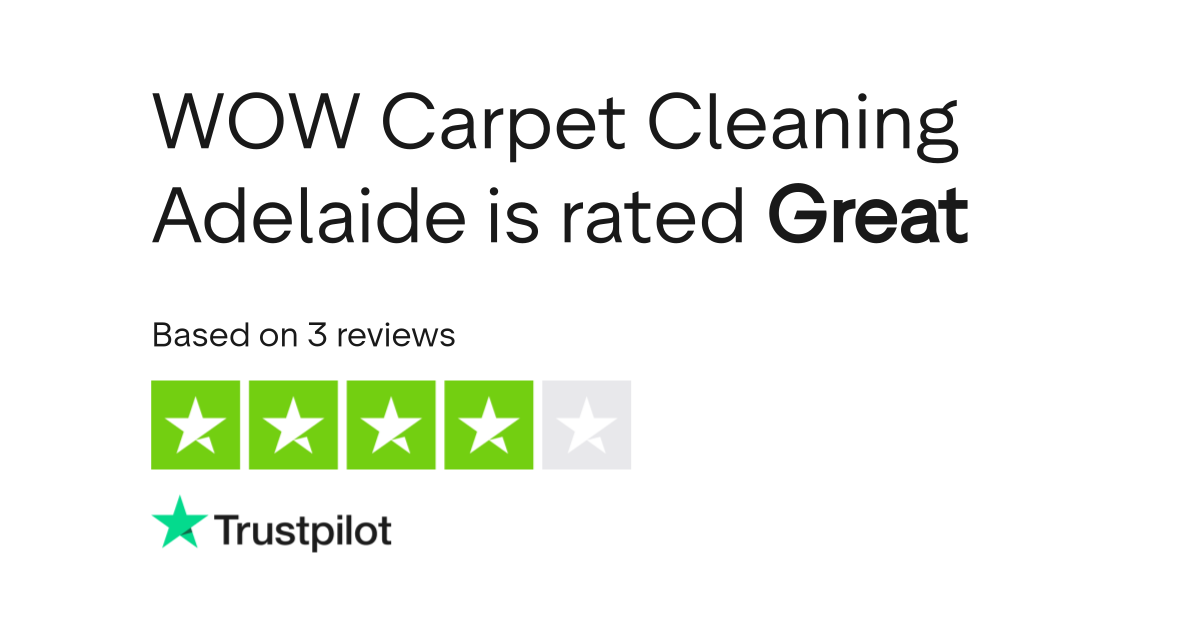 WOW Carpet Cleaning Adelaide Reviews Read Customer Service Reviews of