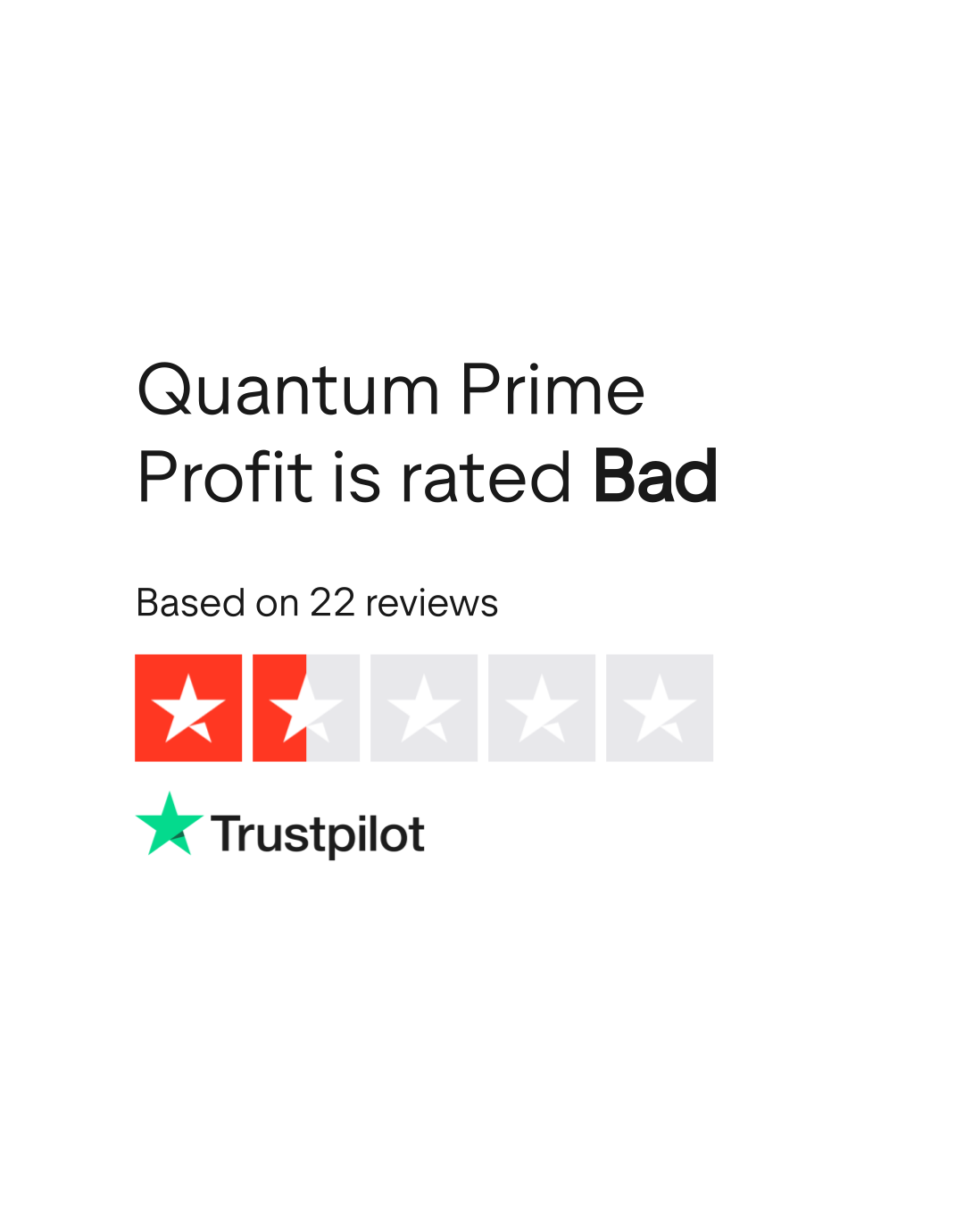 Quantum Prime Profit Reviews | Read Customer Service Reviews of  quantum-prime-profit.com