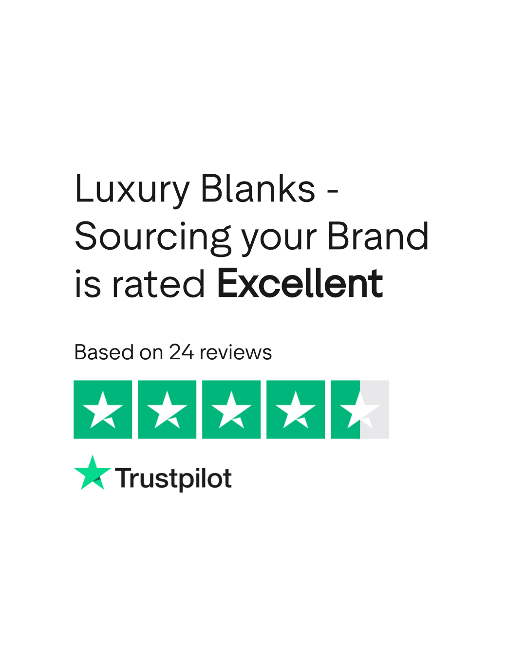 Luxury Blanks Sourcing your Brand Reviews Read Customer Service