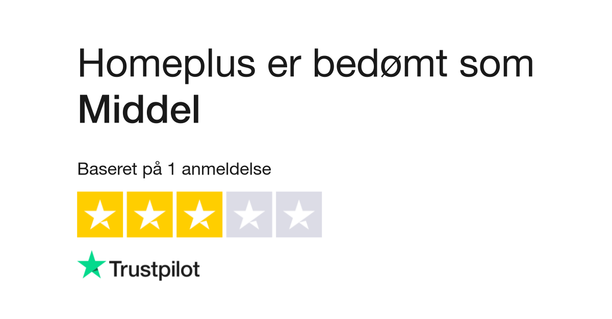 Anmeldelser af | Læs anmeldelser af homeplus.dk