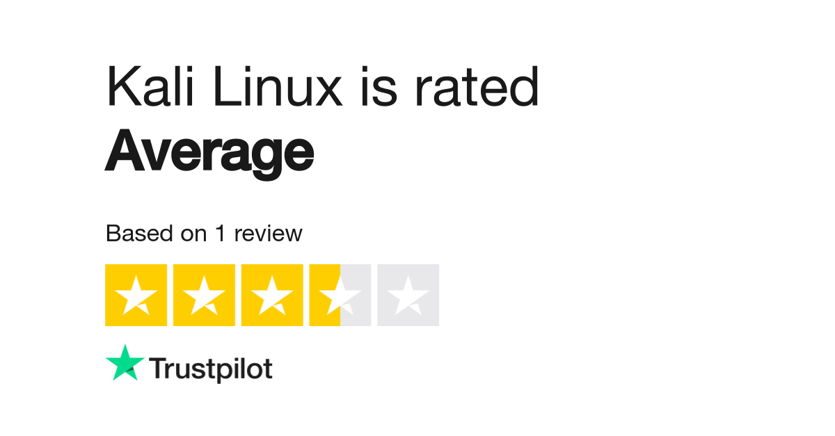 Trustpilot Company Rating
