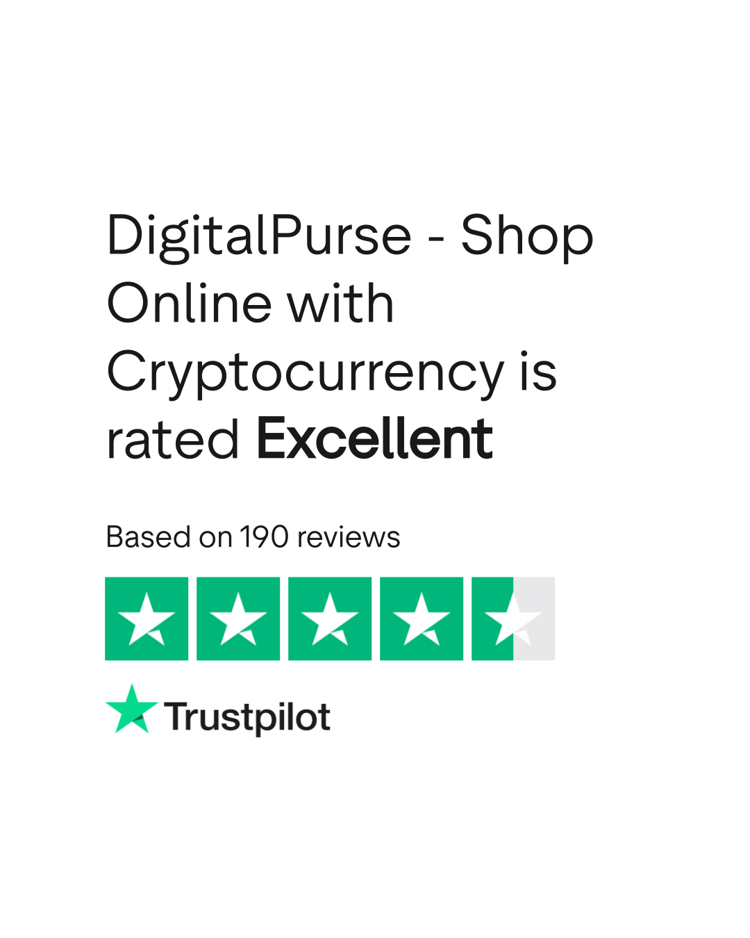 DigitalPurse - Shop Online with Cryptocurrency Reviews | Read Customer  Service Reviews of digitalpurse.io | 6 of 10