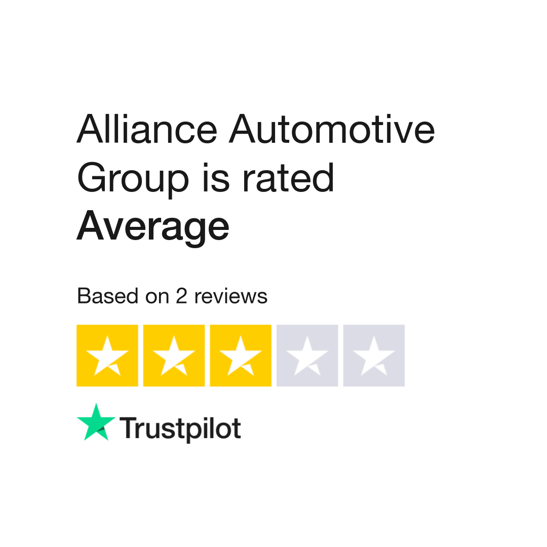 Alliance Automotive Group Reviews | Read Customer Service Reviews of ...