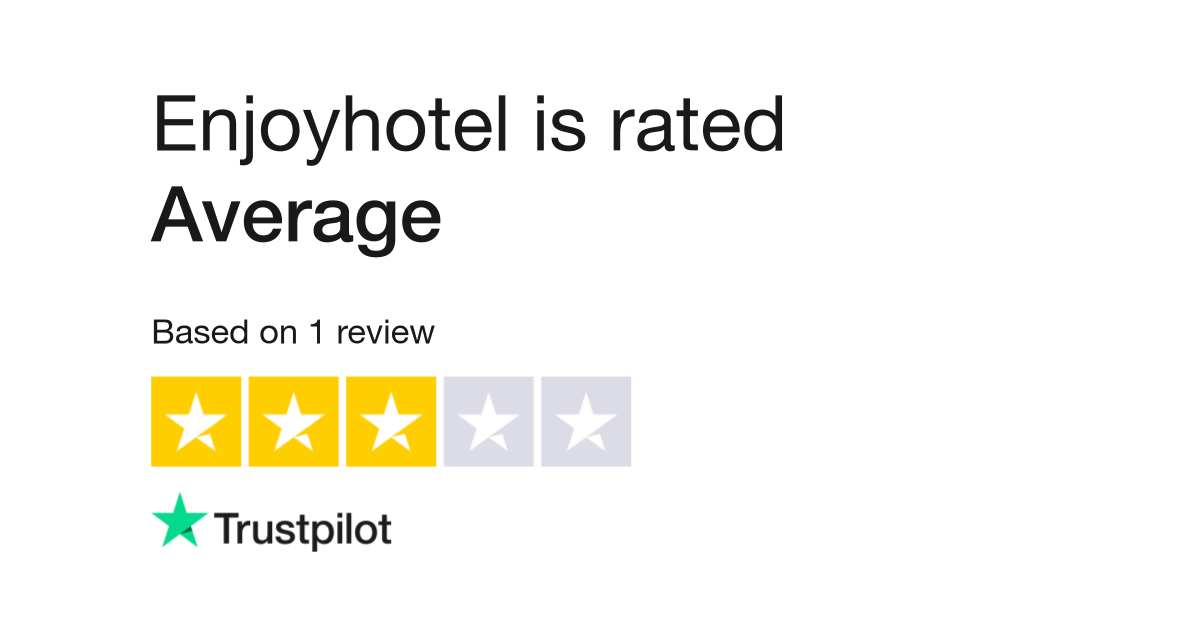 Enjoyhotel Reviews | Read Customer Service Reviews of enjoyhotel.de