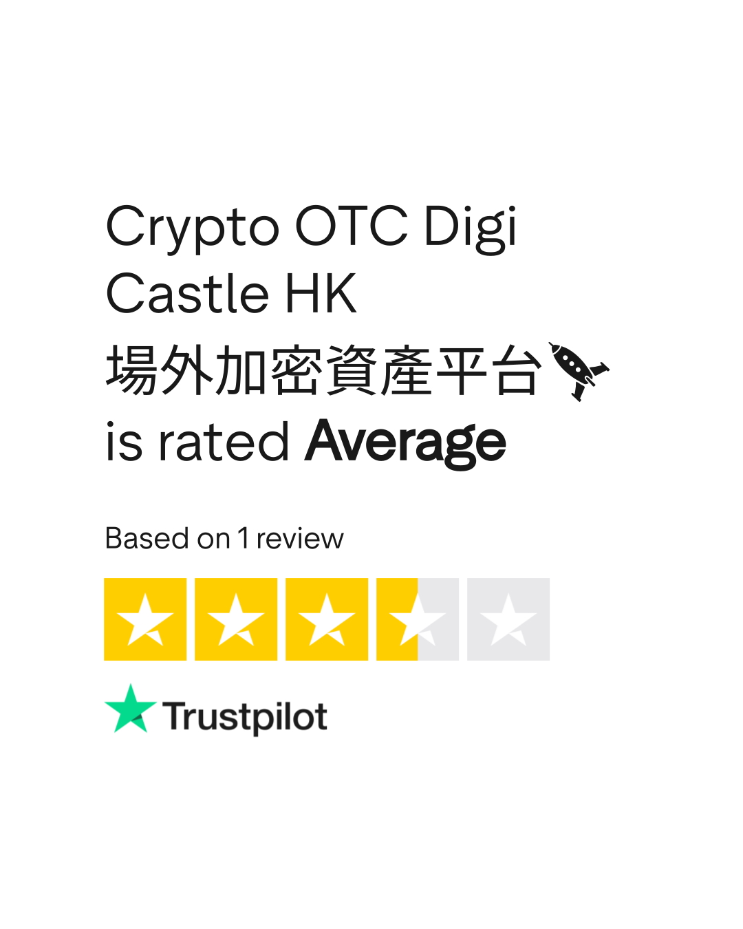 Crypto OTC Digi Castle HK 場外加密資產平台🚀 Reviews | Read Customer Service  Reviews of digi-castle.com