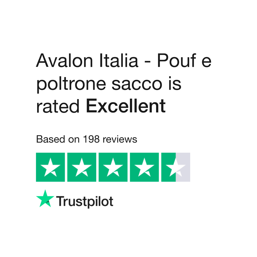 Avalon Italia - Pouf e poltrone sacco Reviews  Read Customer Service  Reviews of avalonitalia.com