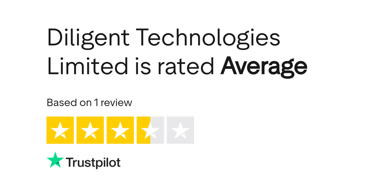 Diligent Technologies Limited Reviews Read Customer Service Reviews