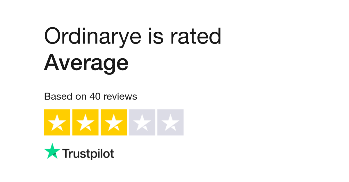 Ordinarye Reviews  Read Customer Service Reviews of www.ordinarye.com