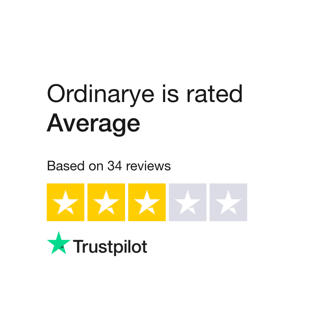 Ordinarye Reviews  Read Customer Service Reviews of www.ordinarye.com