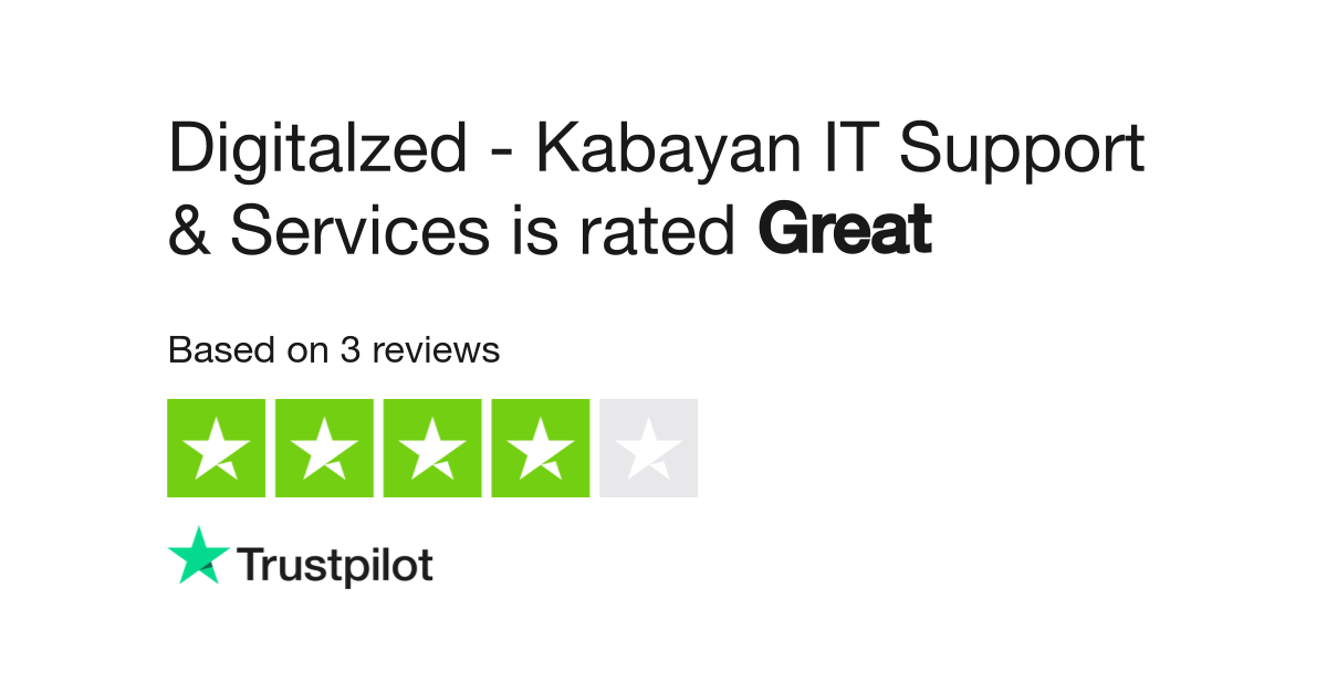 Digitalzed Kabayan IT Support & Services Reviews Read Customer