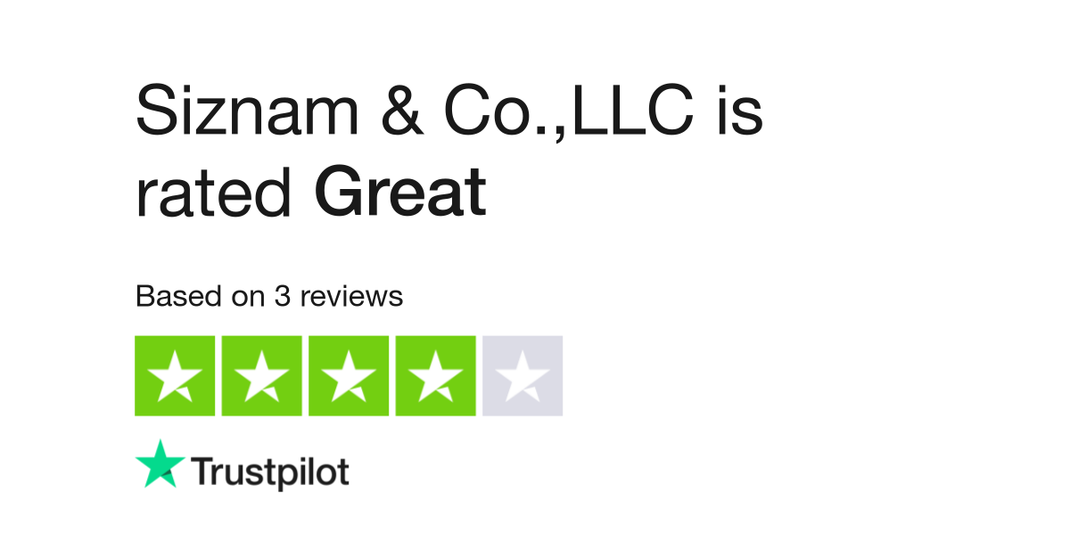 Siznam & Co.,LLC Reviews | Read Customer Service Reviews of siznam.co