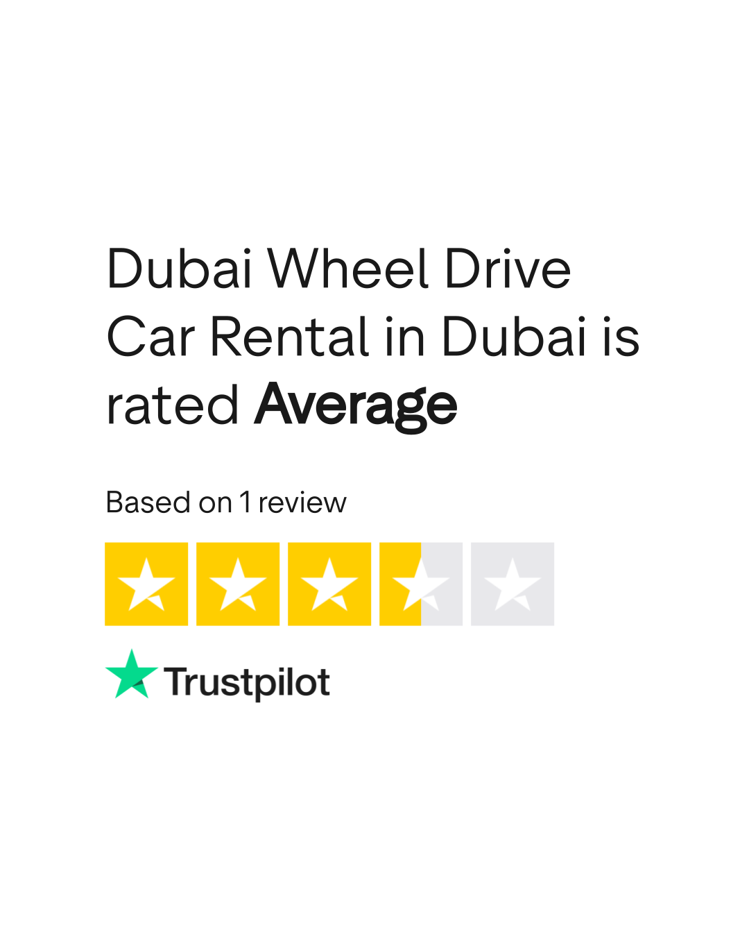 Dubai Wheel Drive Car Rental in Dubai Reviews Read Customer Service