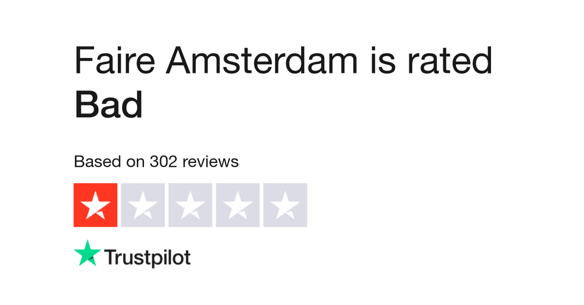 Faire Amsterdam Reviews  Read Customer Service Reviews of faire-amsterdam. com