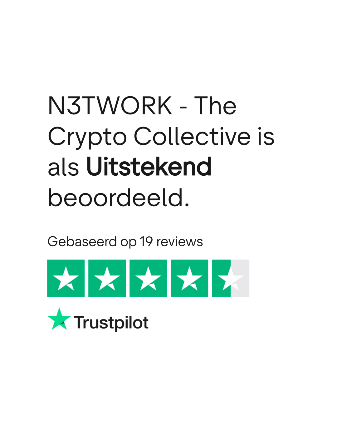 N3TWORK - The Crypto Collective reviews | Bekijk consumentenreviews over  n3twork.nl