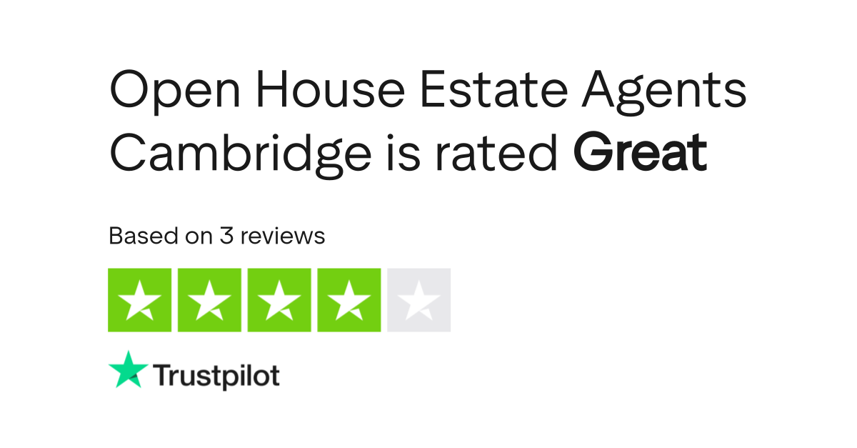 Open House Estate Agents Cambridge Reviews Read Customer Service