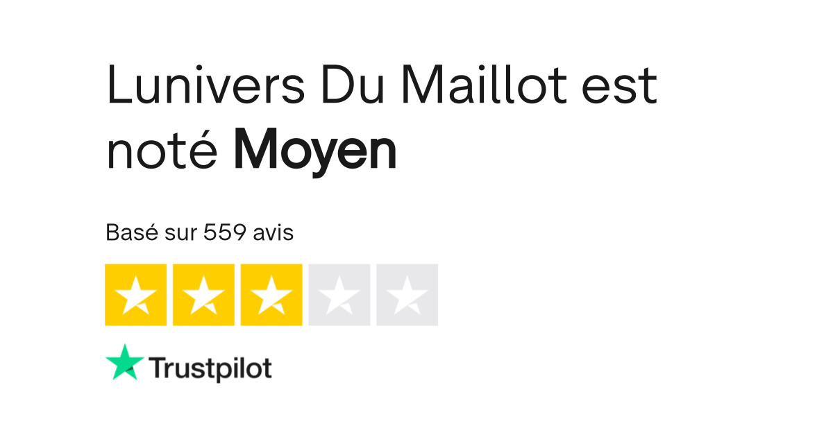 Avis de Lunivers Du Maillot Lisez les avis marchands de