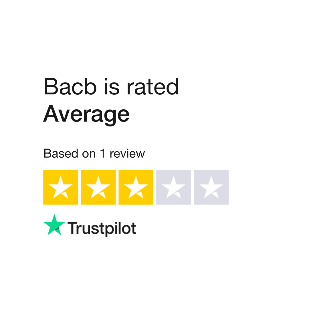 Bacb Reviews Read Customer Service Reviews Of Bacbbg