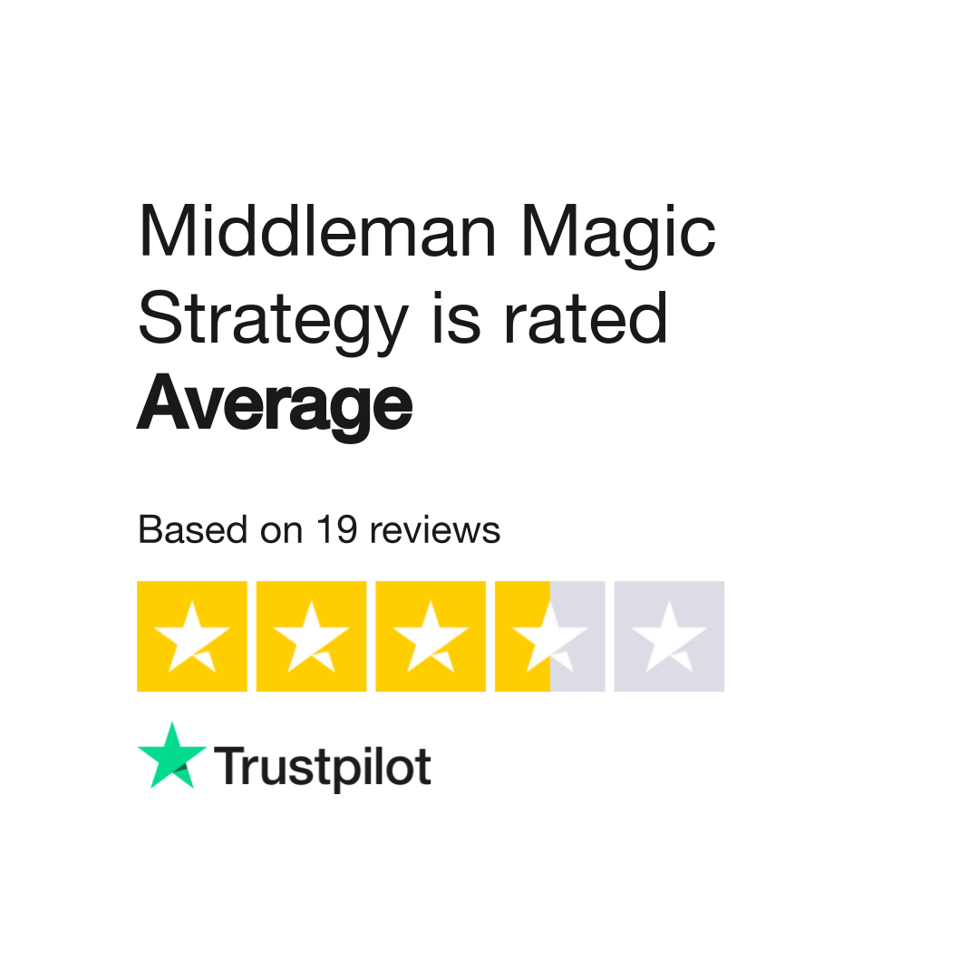 Middleman Magic Strategy Reviews Read Customer Service Reviews of