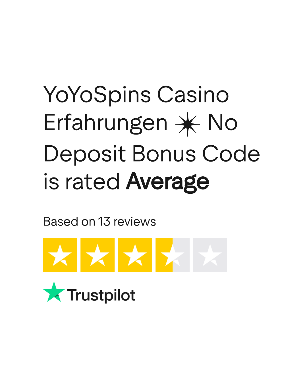 YoYoSpins Casino Erfahrungen ✴️ No Deposit Bonus Code Reviews | Read  Customer Service Reviews of electronic-pioneers.de