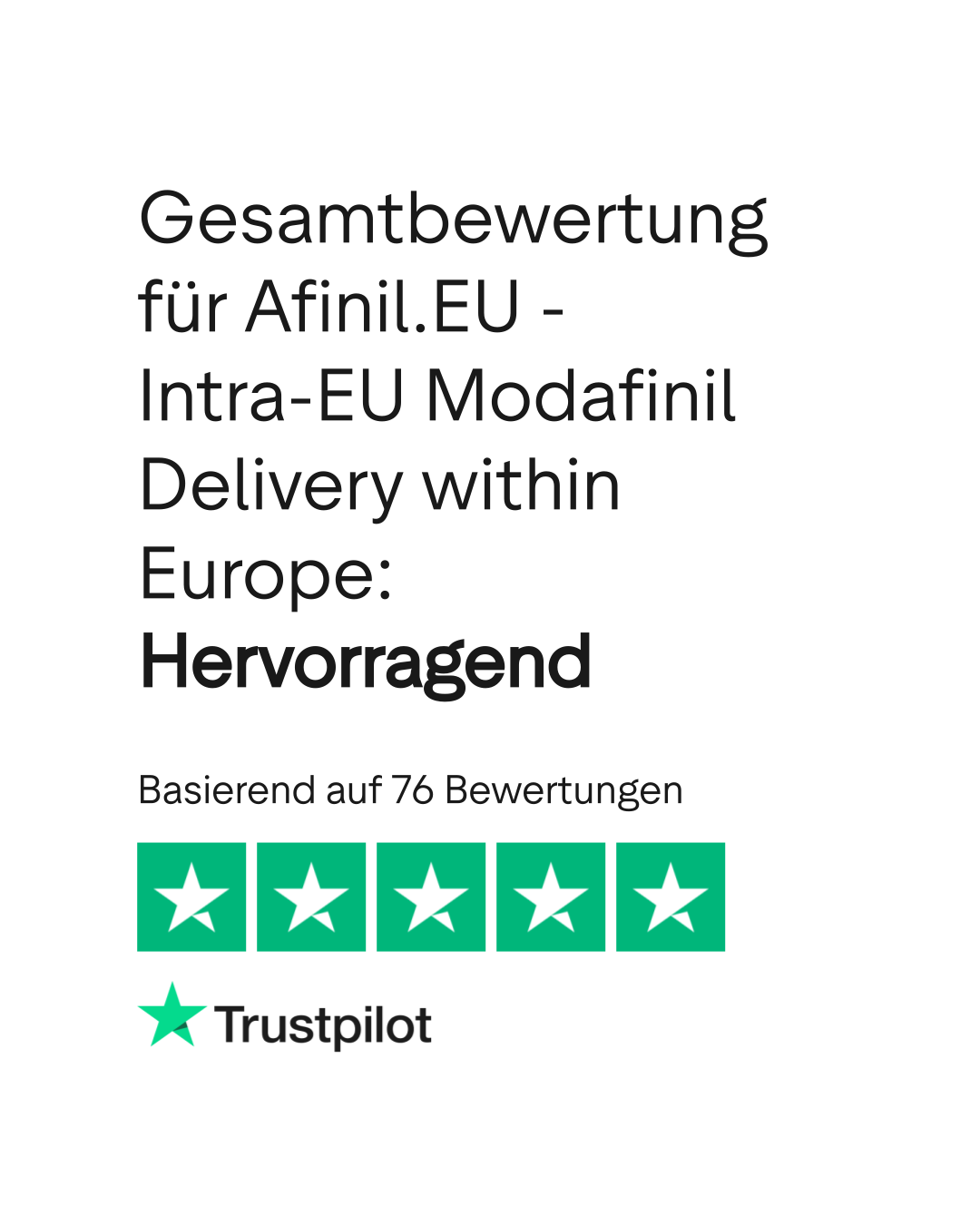 Bewertungen zu Afinil.EU - Intra-EU Modafinil Delivery within Europe |  Lesen Sie Kundenbewertungen zu afinil.eu