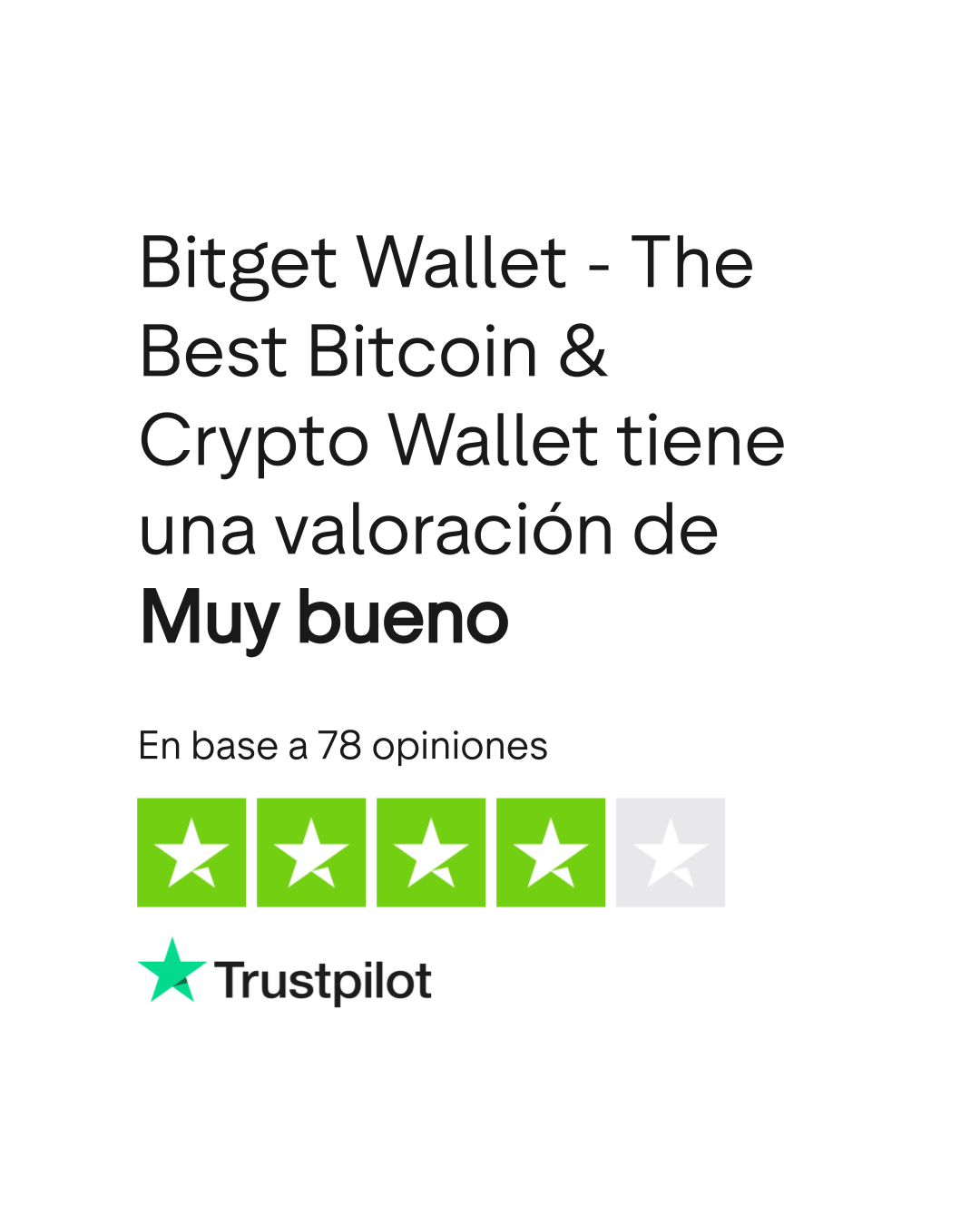 Opiniones sobre Bitget Wallet - The Best Bitcoin & Crypto Wallet | Lee las  opiniones sobre el servicio de web3.bitget.com