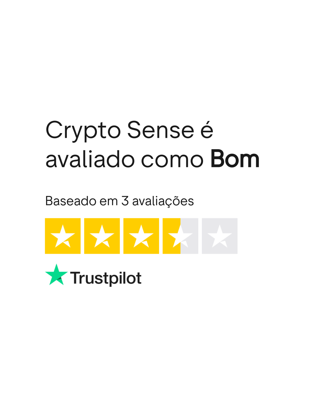 Avaliações sobre Crypto Sense | Leia as avaliações sobre o Atendimento ao  Cliente de crypto-sense.com