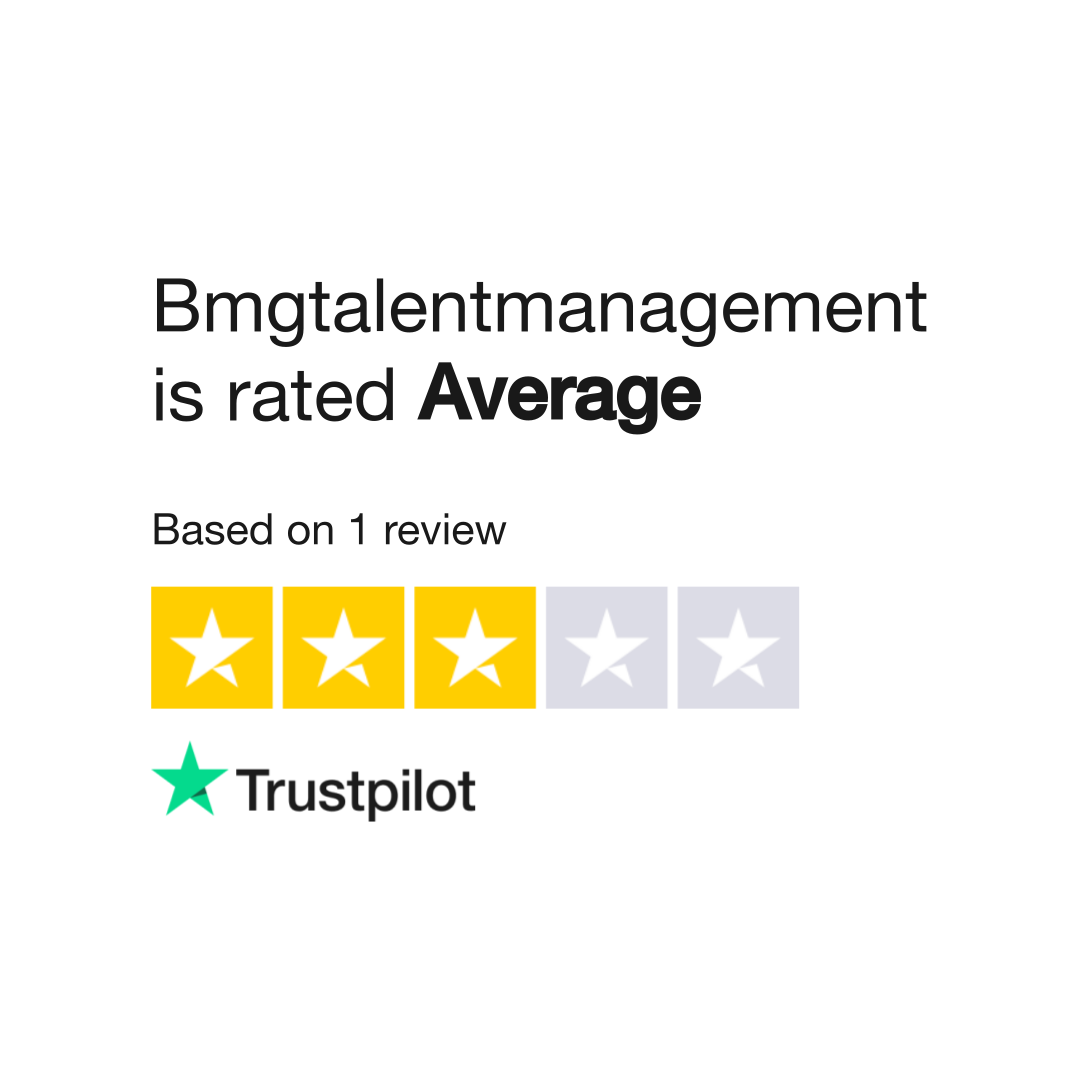 Bmgtalentmanagement Reviews | Read Customer Service Reviews of ...