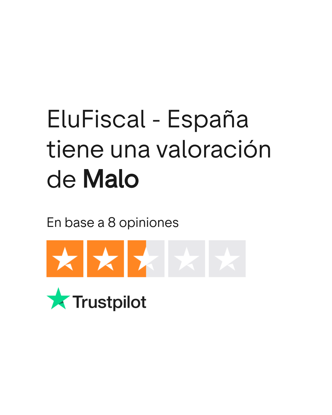 Opiniones sobre EluFiscal - España | Lee las opiniones sobre el servicio de  elufiscal.com