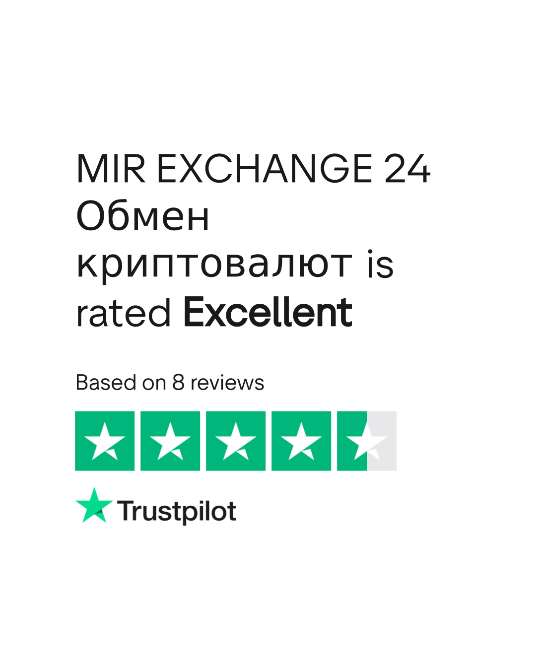 MIR EXCHANGE 24 Обмен криптовалют Reviews | Read Customer Service Reviews  of mirexchange24.io