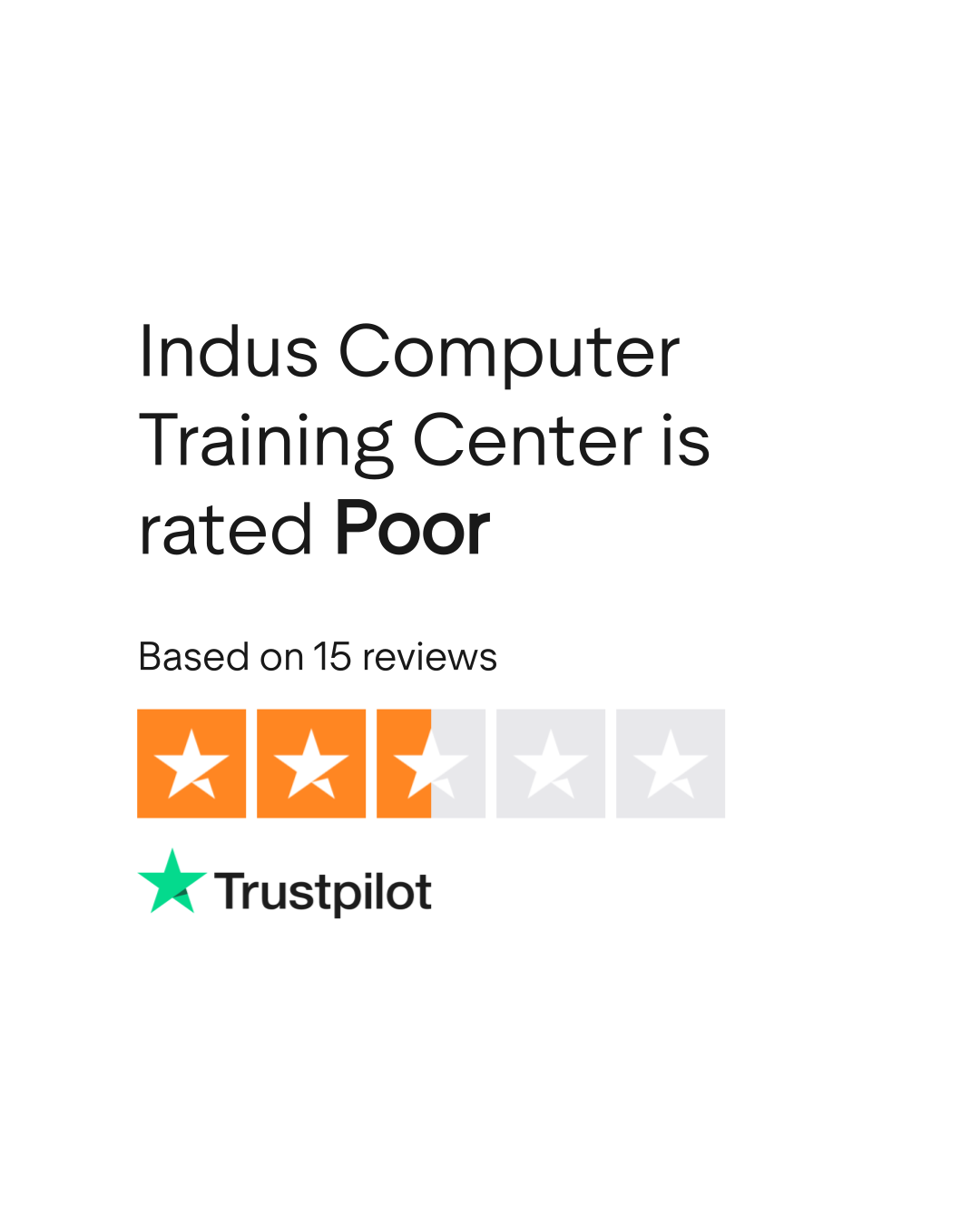 Indus Computer Training Center Reviews | Read Customer Service Reviews ...