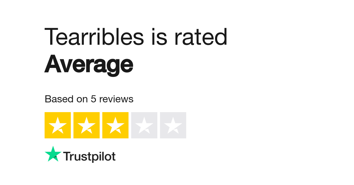 Tearribles review sales