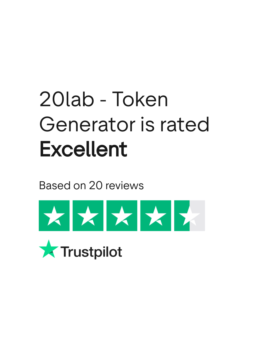 20lab - Token Generator Reviews | Read Customer Service Reviews of 20lab.app