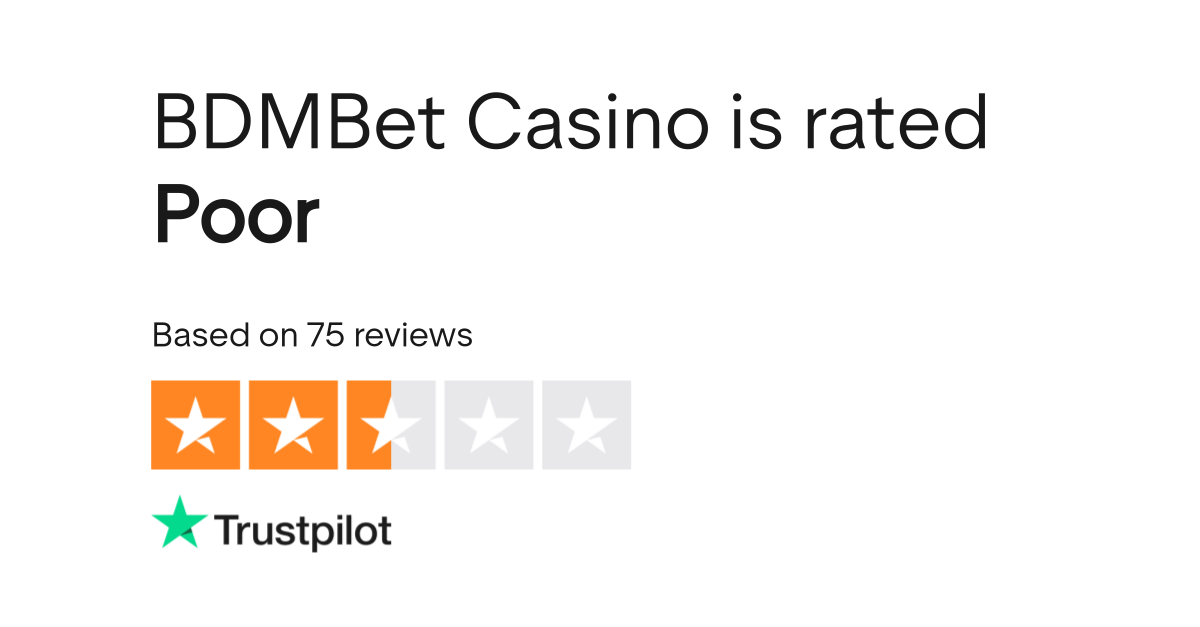 BdmBet Casino Trustpilot Bewertung