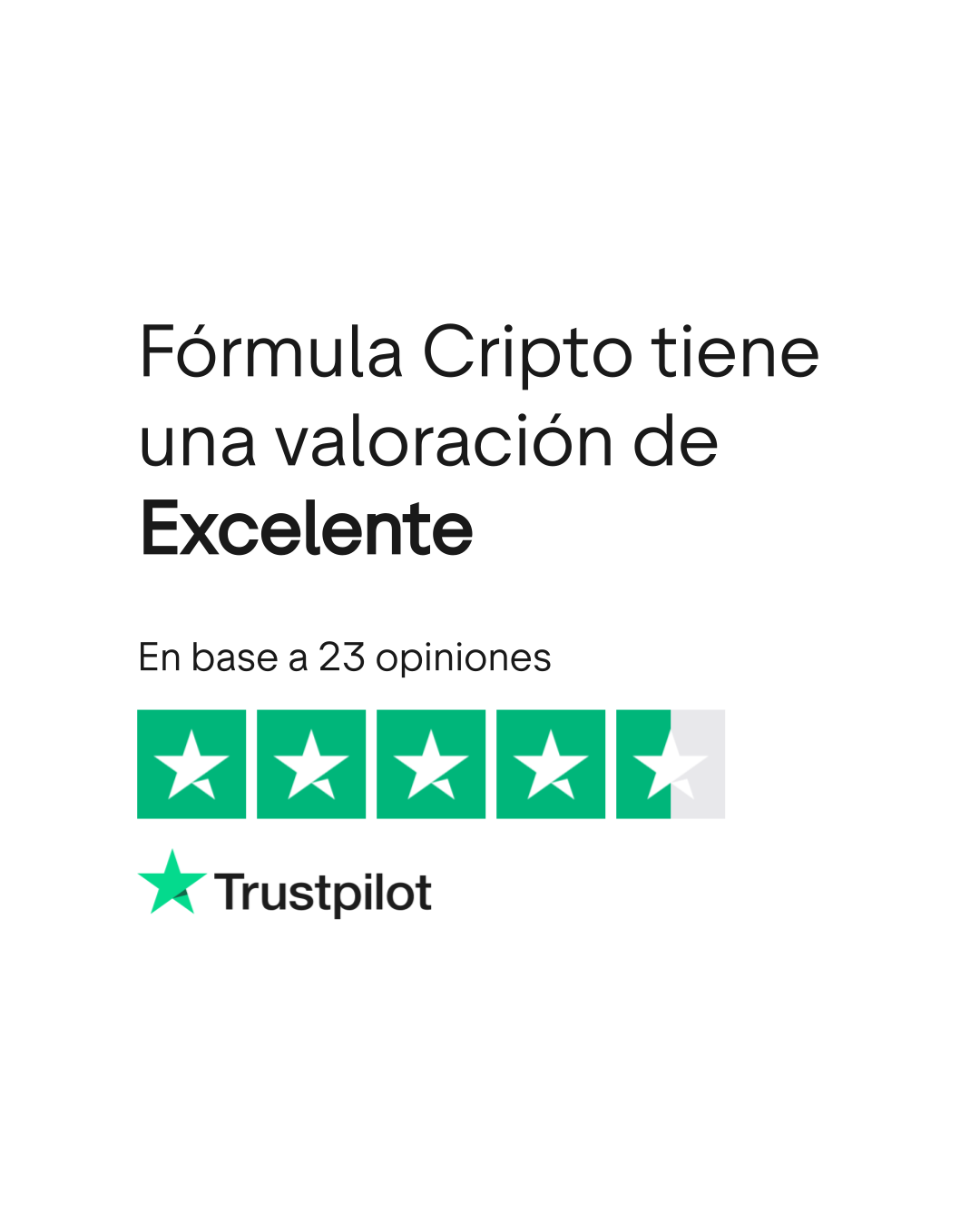Opiniones sobre Fórmula Cripto | Lee las opiniones sobre el servicio de  formulacripto.com