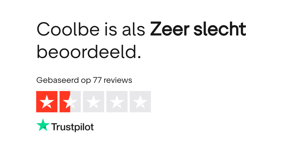 Coolbe reviews | Bekijk consumentenreviews over coolbe.com